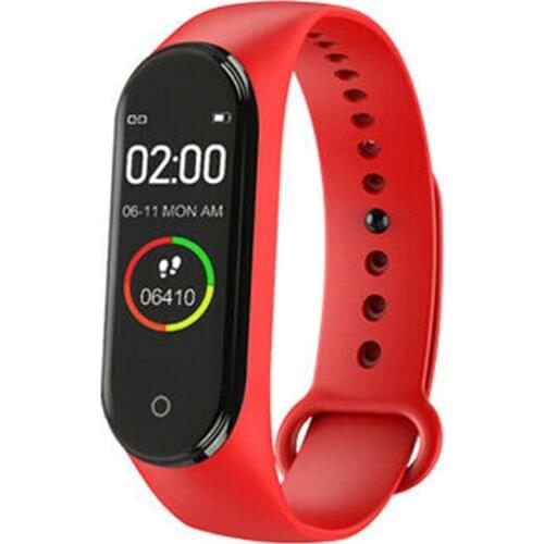 M4 Smart Band Heart Rate Fitness Tracker Sport Bracelet Blood Pressure Monitor Health Wristband Fitness Tracker Smartband