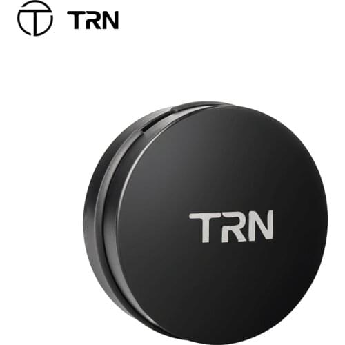 TRN Earphone Metal Box Customizable logo High-end Bluetooth Earphone Storage box Anti-pressure Portable Earphone Bag for TRN V90