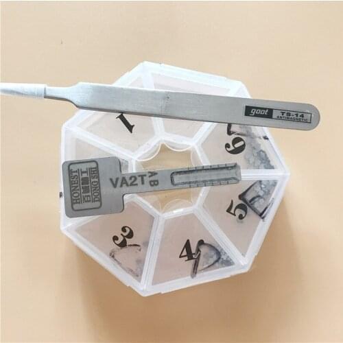 Original Honest VA2T car key moulds Locksmith Tools for key moulding Car Key Profile Modeling locksmith tool for Peugeot