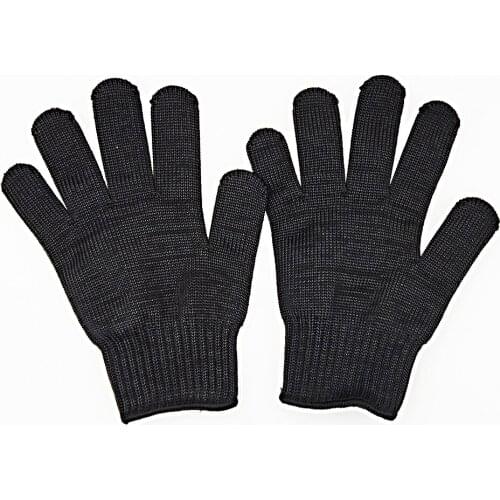 1pair Cut Resistant Gloves Safe Anti-slash Knife Cut Proof Static Stab Resistance Protect Gloves for Hand protection yard-work