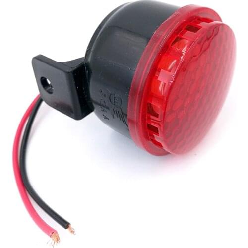 12V Alert siren horn security alarm indicator light strobe signal warning light lamp LED flashing light six type sound