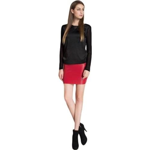 Юбки-карандаши с завышенной талией QRWR China At AliExpress