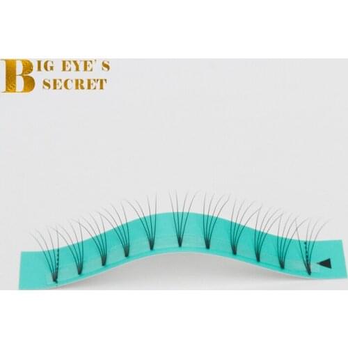 Big eyes secret Premade Volume Fans Lashes False Lashes Faux Mink Lashes Makeup 0.07mm C/D Curl Eyelash Extensions