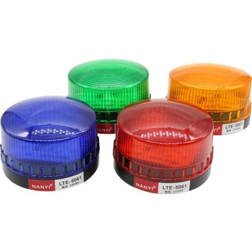 Strobe Signal Warning light LED -3071 12V 24V 220V Indicator light LED Lamp small Flashing Light Security Alarm