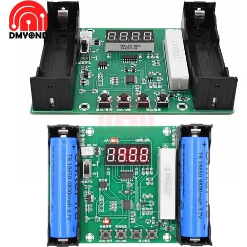 XH-M240 Battery 18650 Lithium Battery True Capacity Tester maH/mwH Digital Discharge Electronic Load Battery Monitor DC 5V-12V