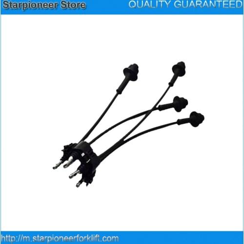 Forklift parts Ignition wire cables for engine 4Y 80919-76102-71 Carretilla elevadora Cables de encendido motor 4Y montacargas
