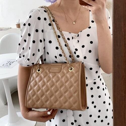 Women Small Pu Leather Handbags Chain Shoulder Bag High Quality Ladies Crossbody Bags for Women Fashion Female Messenger Bag New