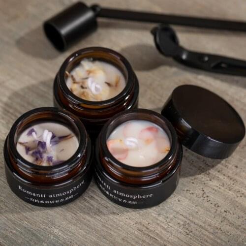 1Pcs Soy Wax Scented Candles Fragrance Candles For Travel Home Party Decoration Wax Candle Cup Gifts