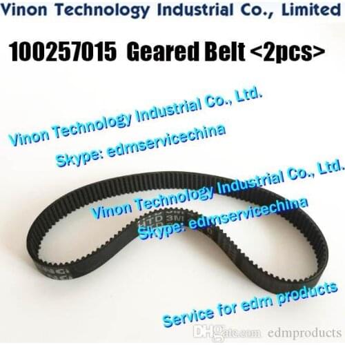 2pcs/lot each) 200543463, 100257015, 200447945, 100446494, 200544059, 130005413 Charmilles edm Geared Belt /Notched Belt