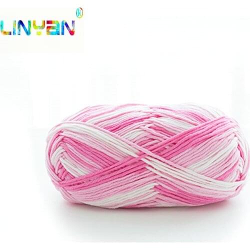 3 balls *100g cotton fiber knitting crochet yarn to knit thread sewing for knitting knit Fashion Woven Manual weaving t4