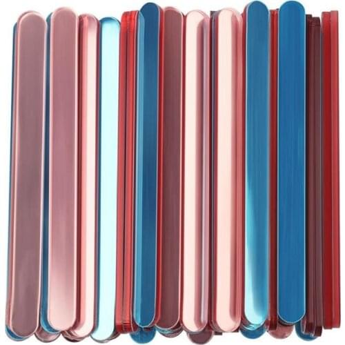 50PCS Acrylic Popsicle Sticks Popsicle Stick Kids DIY Ice Cream Sticks Crafts Popsicle Stick Mould For DIY Ice Cream Popsicle#20