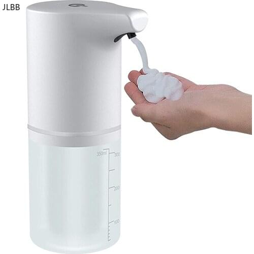 USB Rechargeable Automatic Foam Soap Dispenser Touchless Sensor 350ml USB Charging Hand Wash Touchless Foaming Wahser