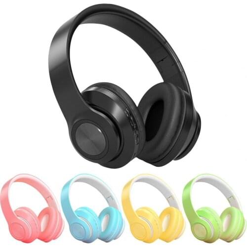 P33 Foldable Support TF Card Bluetooth 5.0 Headphone Wireless Sport Headset HiFi Sound Quality Longtime Standby for Mobile Phone