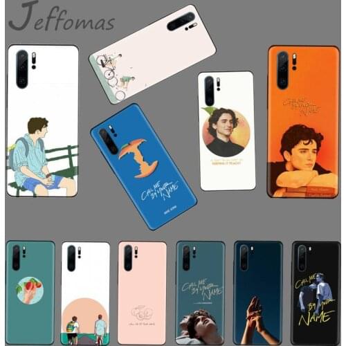 Call me by your name gay Cover Black Soft Shell Phone Case Funda For Huawei P9 P10 P20 P30 Lite 2016 2017 2019 plus pro P smart