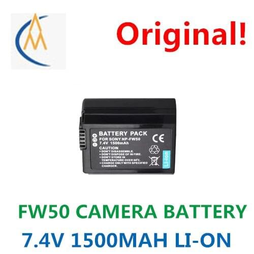 Np-fw50 camera battery fw50 battery is suitable for Sony nex-5n micro single camera battery to stand by and take more photos for