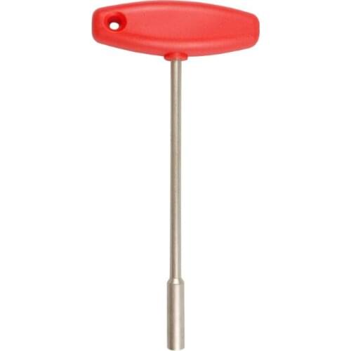 3.2/4.7/5.5mm Bicycle Concealed Spoke Wrench Durable Steel MTB Mountain Bike T Shaped Sleeve Built-in Spoke Cap Tool