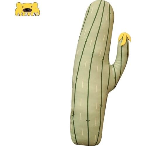 Cactus Decor Cute Cactus Plush Toys Stuffed Soft Toy Doll Children Baby Kids Birthday Gifts Food Plush Plushies Kawaii Pillow