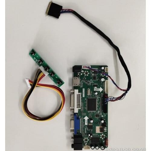 Kit for LP140WH1 TL 1366x768 LED DIY Screen Panel LCD DVI HDMI Display Monitor VGA M.NT68676 40pin Controller Board 14"
