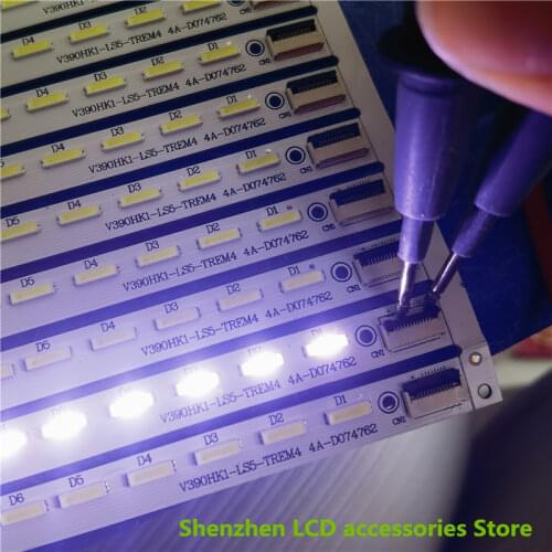 2Pieces/lot L39E5000 V390HK1-LS5 LED strip 4A-D069457 V390HK1-LS5-TREW4 (TREM4) 100%NEW 1piece=48LED 495MM
