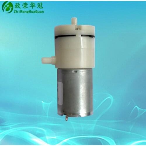 Micro vacuum pump 12V micro negative pressure pump 24V small hand pump 6V automatic suction pump 370 micro suction pump