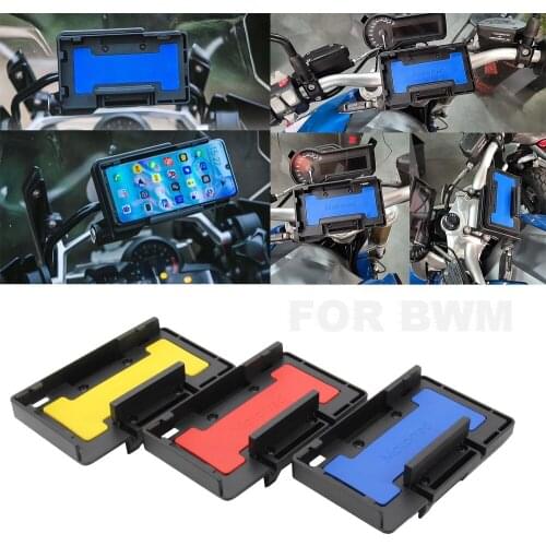 Mobile Phone Navigation Bracket Wireless charger Fast charge For BMW R1200GS R1250GS ADV S1000XR F850GS F750GS F650GS F700GS