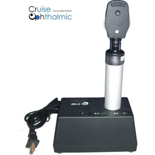 Desktop Direct Ophthalmoscope OPH8B | Halogen Bulb | CE certificated | 5 Apertures Ophthalmoscope OPH8B