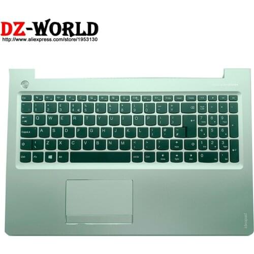 Shell C Cover Palmrest Upper Case With GB UK English Keyboard Touchpad for Lenovo 510-15ISK IKB 310-15ABR IAP ISK Laptop