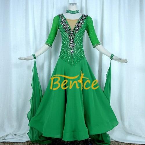 Ballroom Dance Competition Dresses Women/Ballroom Dresses/Ballroom Waltz Dresses/Ballroom Dancing/Waltz Dress