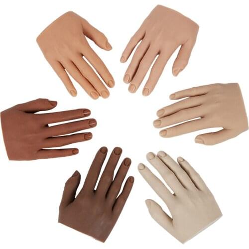 Nail Art Hands Professional Practice Hand Model