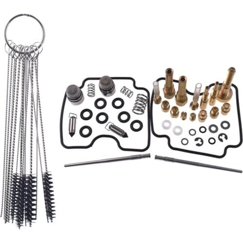 Carburetor Rebuild Kit Repair for Yamaha RAPTOR 660R YFM660R 2001-2005 Brush