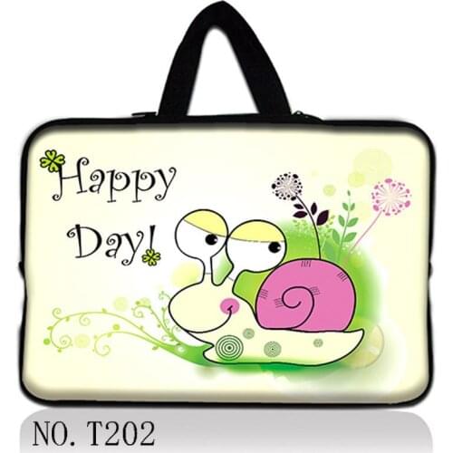 Snail Laptop Sleeve Bag For Laptop 13",14",15",15.6 17 15 inch, Handbag Case For MacBook air pro 13.3, Free Shipping