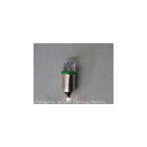 LED lamp T10 BA9S green 12V LED008 GOOD 10pcs
