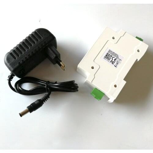 With adapter DIN-Rail Modbus RS232 SERIAL port TO Ethernet Converter bidirectional transparent transmission between RS485