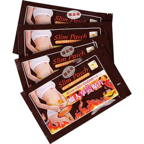 10pcs/bag Slimming Sticker Stomach Cellulite Fat Burner Waist Belly Weight Lossing Paste Slimming Patch Navel Sticker Drop ship
