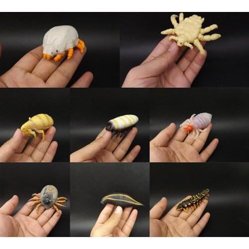 8 pcs Model Prank Halloween Practical Jokes Toys Simulation Animal Insect Game Kid