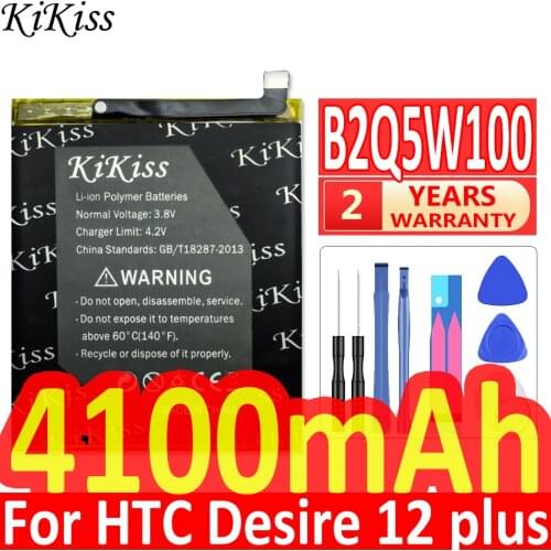 4100mAh High Capacity Battery For HTC Desire 12 Plus 12+ Phone Li-Polymer Battery Big Power B2Q5W100