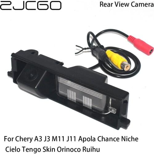 ZJCGO Car Rear View Reverse Back Up Parking Camera for Chery A3 J3 M11 J11 Apola Chance Niche Cielo Tengo Skin Orinoco Ruihu
