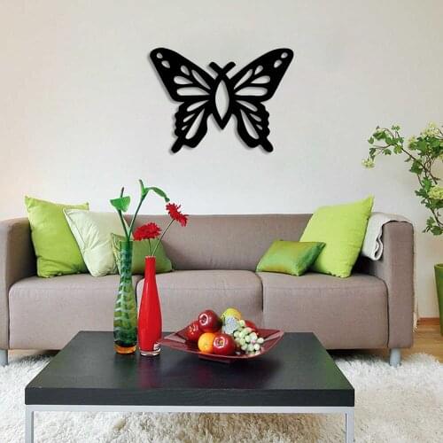 Butterfly And Wing Wall Room Home Accessory Wooden Table 50x36cm