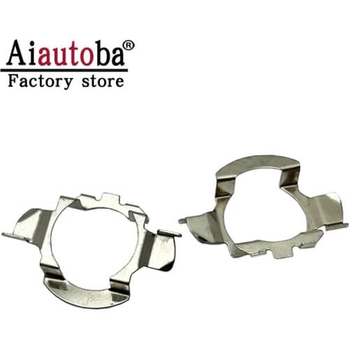 Aiautoba H7 LED Bulb Adapter Holders Socket Base For VW/Benz/Audi/BMW/Hyundai/Nissan/Qashqai LED Bulb Adapter Pack of 4pcs