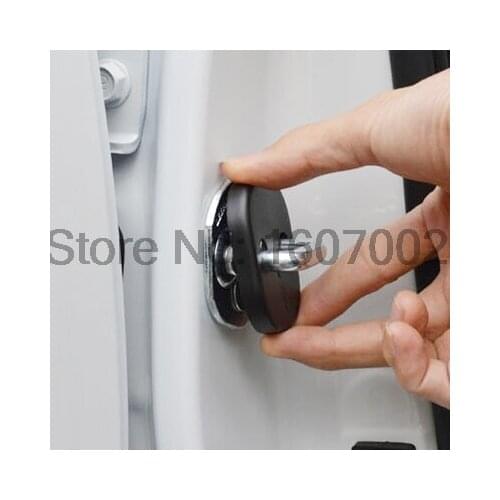 For Porsche Boxster 911Turbo Panamera 4Pcs/Set ABS Door lock cover avoid rusty protecting cover Car Stickers