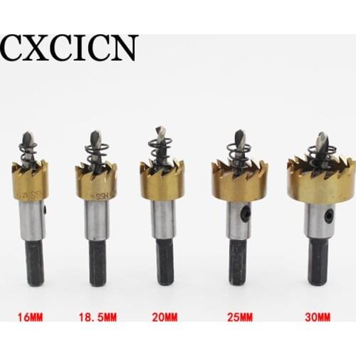 HSS Drill Bit Hole Saw Kits Cutting Opener Cutter Tool for Stainless Steel