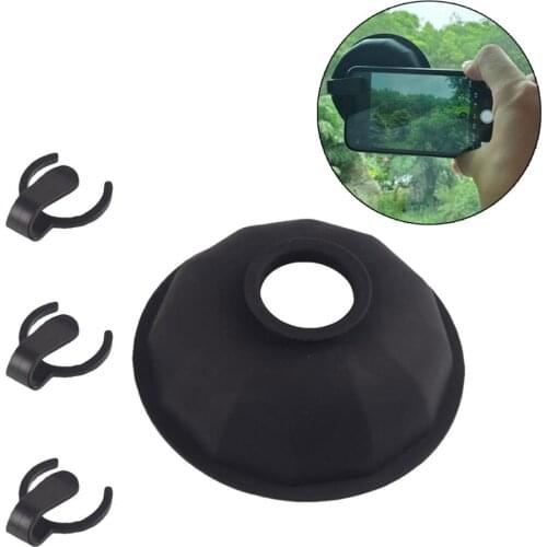 The Ultimate Lens Hood for iphone for xiaomi phone Camera Lens Take Reflection-Free Photos Video Silicone