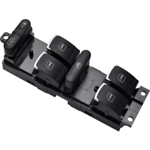 Master Power Window Control Switch Button For 99-04 GTI Golf 4 Jetta MK4 BORA BEETLE Passat B5 B5.5 3BD 959 857