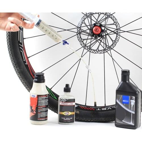 Cycling Bike Bicycle Tubeless Tyre Sealant Injector Kit Reusable Bike Vacuum Tire Liquid Syringe Presta Valve Core Removal Tool