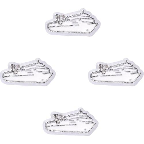 20Pcs/Lot F173 Cruise Ship FLoating Charms Making Kids Funny Gift Memory Glass Locket Jewelry