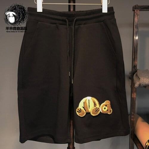 Men high New Novelty Luxury embroidery Kill the bear Comfortable Classic Skateboard Street Cotton Casual Shorts #N302