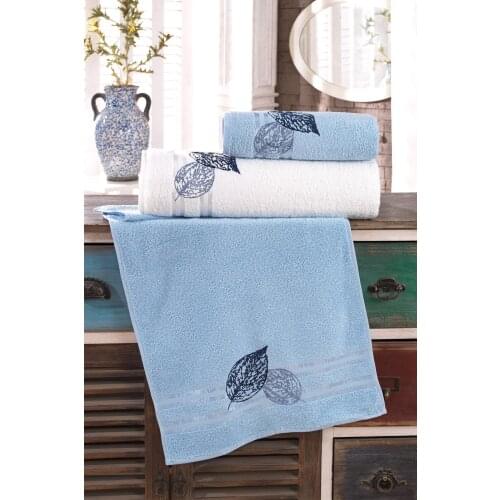 3pcs Turkish Towel Set Bath Towel | Hand Towel Set | Hotel&Spa Quality, Embroidered quick Dry Highly Absorbent Turkish Towels