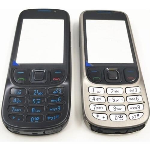 New Full Phone Housing Cover Case+English Keypad For Nokia 6303c 6303