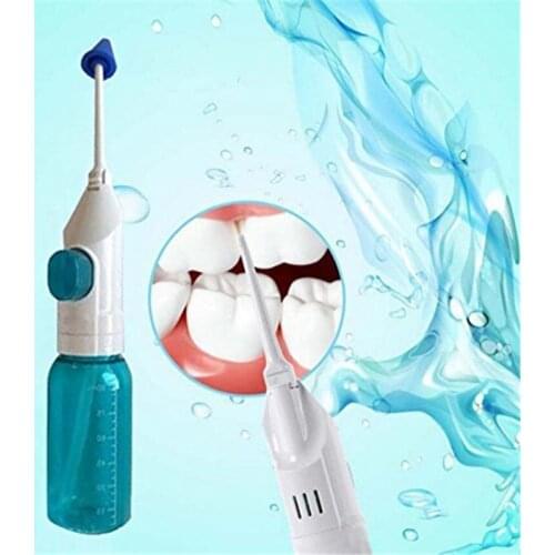 Portable Oral & Nasal Water Flosser Dual Dental Irrigator Cordless Oral Hygiene Irrigation Cleaner Teeth Nose Cleaning Jet 90ml