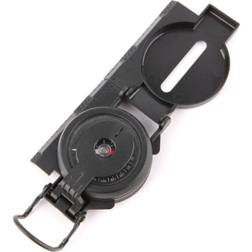 Portable Folding Military Compass Kids Toys Teaching Compass Camping Climbing Outdoor Tool